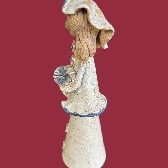 SET OF 2 VINTAGE EARTHENWARE FIGURINES - ABSOLUTELY LOVELY! - Picture 15 of 16